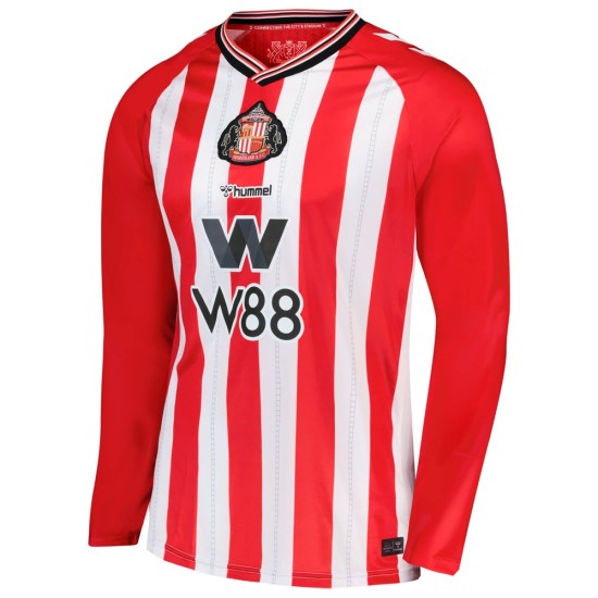 Camiseta de Manga Larga Local Sunderland 2025/26 Mujer