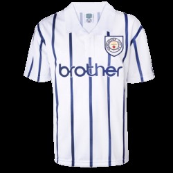 Camiseta Retro de Visitante Manchester City 1993 para Hombre
