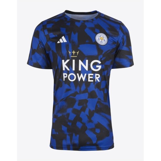 Camiseta prepartido de hombres Leicester City 2024/25