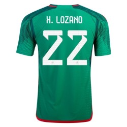 Hirving Lozano #22 México Camiseta de Local Mundial 2022