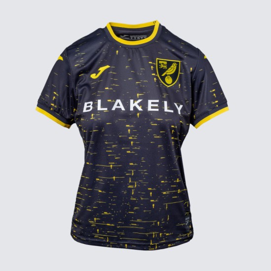 Camiseta Visitante de Norwich City 2024/25 para Mujeres Camiseta Visitante de Norwich City 2024/25 para Mujeres