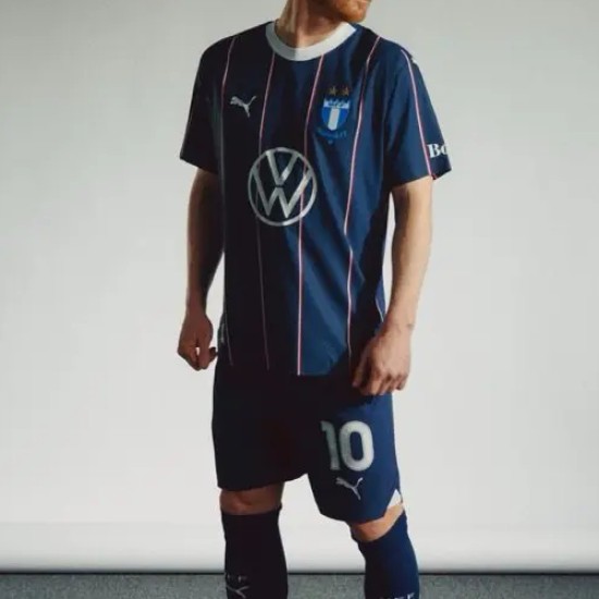Pantalones cortos visitantes para mujeres Malmö FF 2024 - Azul